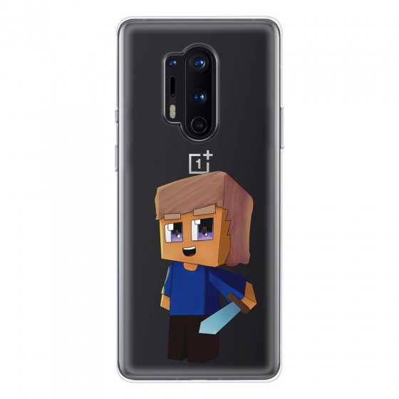 ONEPLUS - OnePlus 8 Pro - Soft Clear Case - Clear Sword Kid