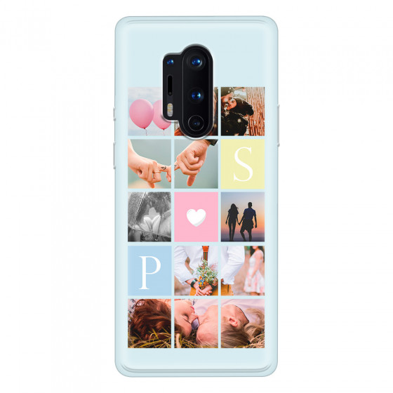ONEPLUS - OnePlus 8 Pro - Soft Clear Case - Insta Love Photo Linked