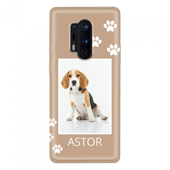 ONEPLUS - OnePlus 8 Pro - Soft Clear Case - Puppy