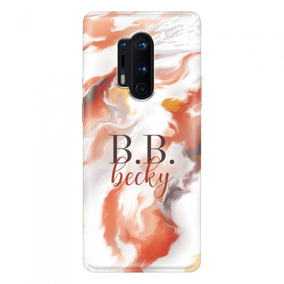 ONEPLUS - OnePlus 8 Pro - Soft Clear Case - Streamflow Autumn Passion