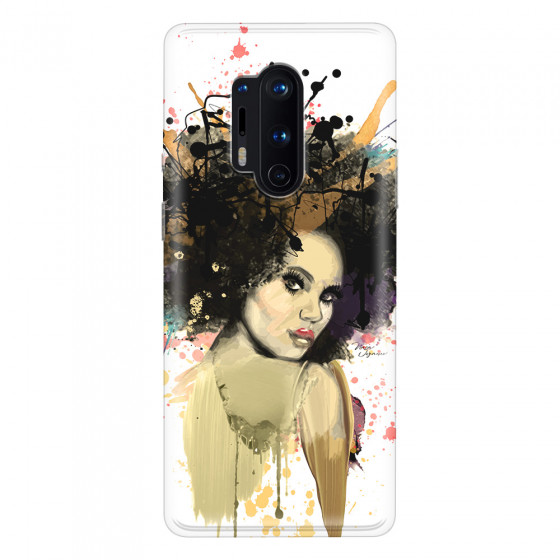 ONEPLUS - OnePlus 8 Pro - Soft Clear Case - We love Afro