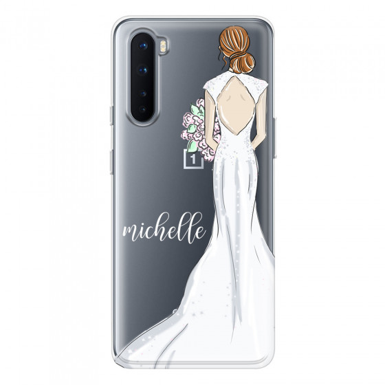 ONEPLUS - OnePlus Nord - Soft Clear Case - Bride To Be Redhead