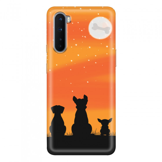 ONEPLUS - OnePlus Nord - Soft Clear Case - Dog's Desire Orange Sky