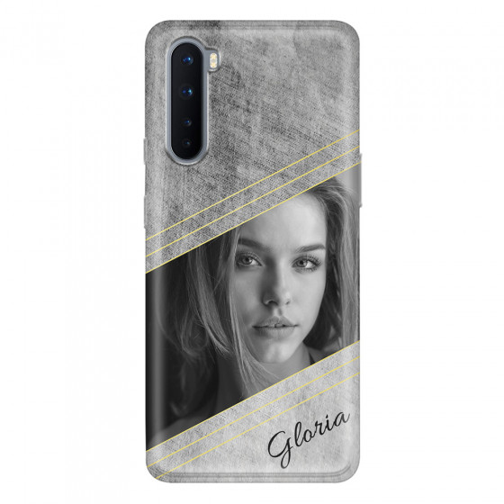ONEPLUS - OnePlus Nord - Soft Clear Case - Geometry Love Photo