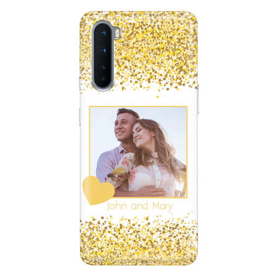 ONEPLUS - OnePlus Nord - Soft Clear Case - Gold Memories