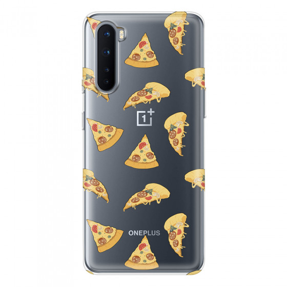 ONEPLUS - OnePlus Nord - Soft Clear Case - Pizza Phone Case