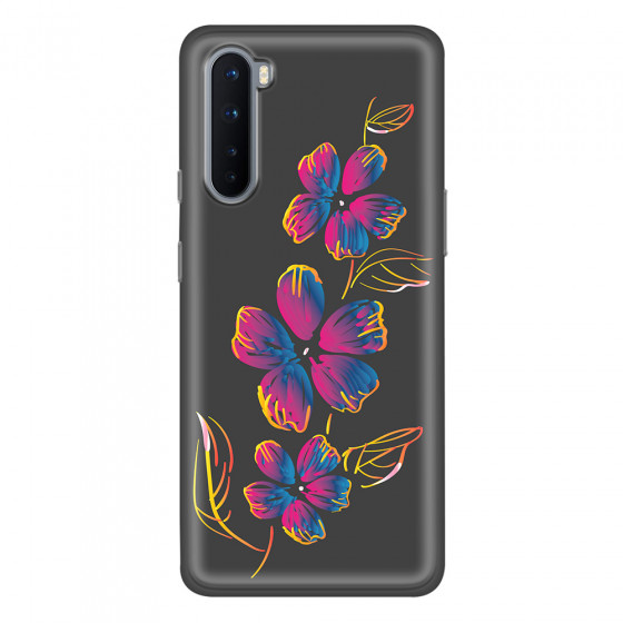 ONEPLUS - OnePlus Nord - Soft Clear Case - Spring Flowers In The Dark