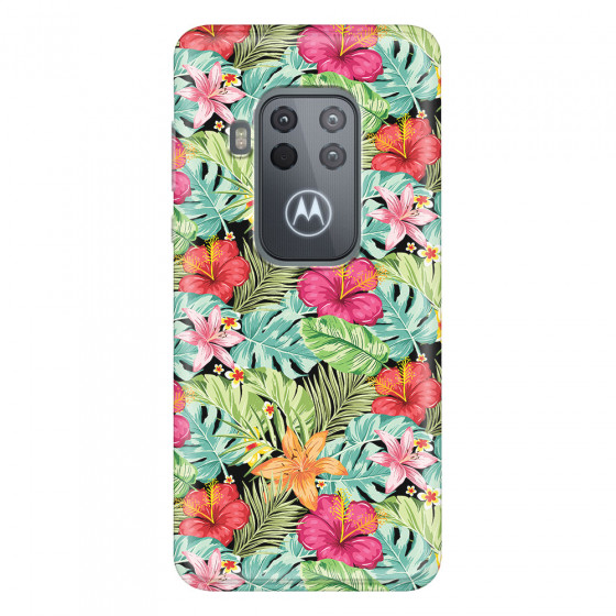 MOTOROLA by LENOVO - Moto One Zoom - Soft Clear Case - Hawai Forest