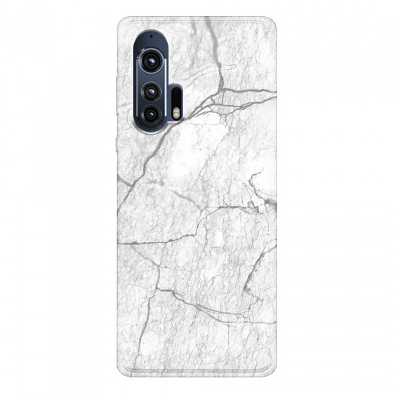 MOTOROLA by LENOVO - Moto Edge Plus - Soft Clear Case - Pure Marble Collection II.