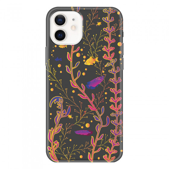 APPLE - iPhone 12 - Soft Clear Case - Midnight Aquarium