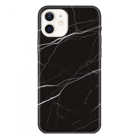 APPLE - iPhone 12 - Soft Clear Case - Pure Marble Collection VI.
