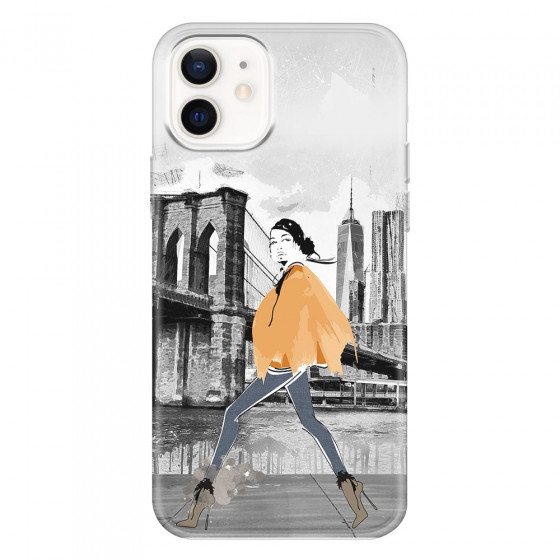 APPLE - iPhone 12 - Soft Clear Case - The New York Walk