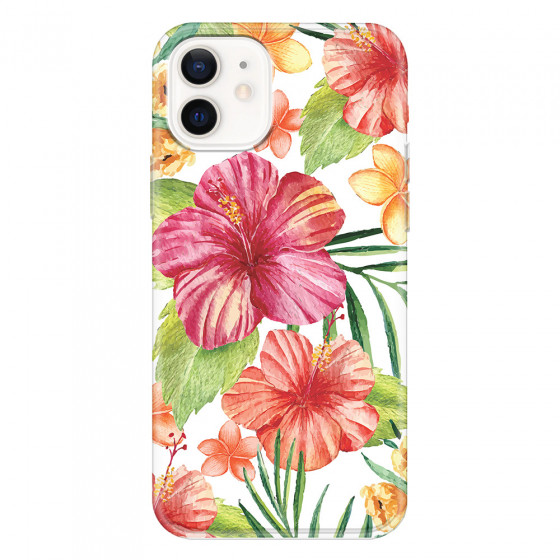 APPLE - iPhone 12 - Soft Clear Case - Tropical Vibes