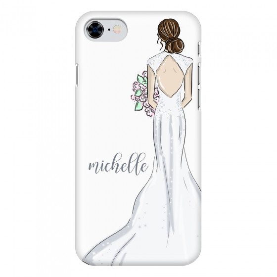APPLE - iPhone SE 2020 - 3D Snap Case - Bride To Be Brunette Dark