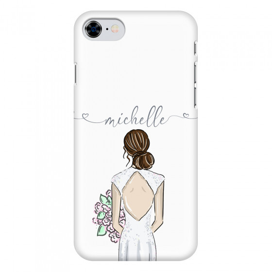 APPLE - iPhone SE 2020 - 3D Snap Case - Bride To Be Brunette II. Dark