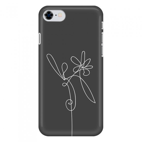 APPLE - iPhone SE 2020 - 3D Snap Case - Flower In The Dark