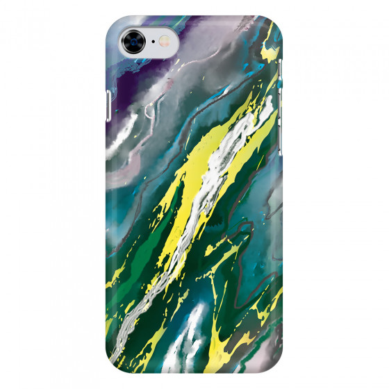 APPLE - iPhone SE 2020 - 3D Snap Case - Marble Rainforest Green