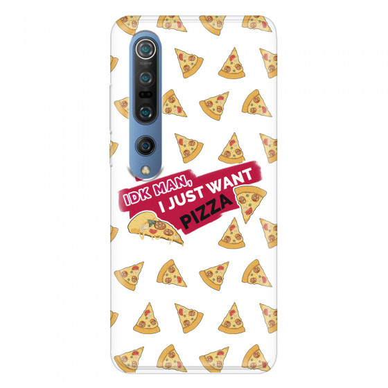 XIAOMI - Mi 10 Pro - Soft Clear Case - Want Pizza Men Phone Case