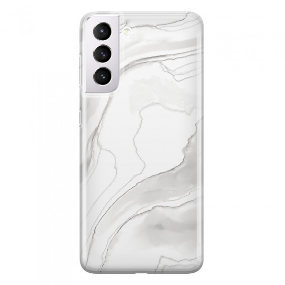 SAMSUNG - Galaxy S21 Plus - Soft Clear Case - Pure Marble Collection III.