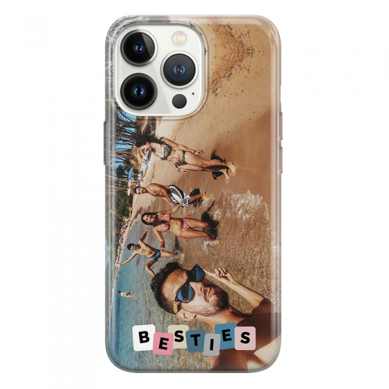 APPLE - iPhone 13 Pro Max - Soft Clear Case - Besties Phone Case