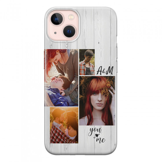 APPLE - iPhone 13 Mini - Soft Clear Case - Love Arrow Memories