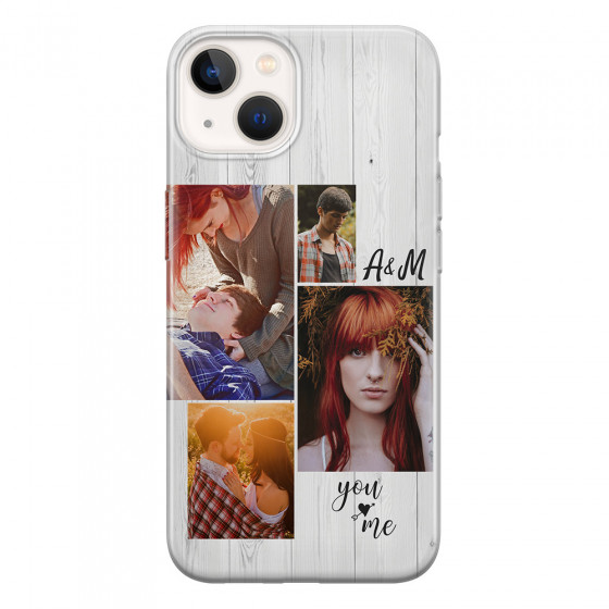 APPLE - iPhone 13 - Soft Clear Case - Love Arrow Memories