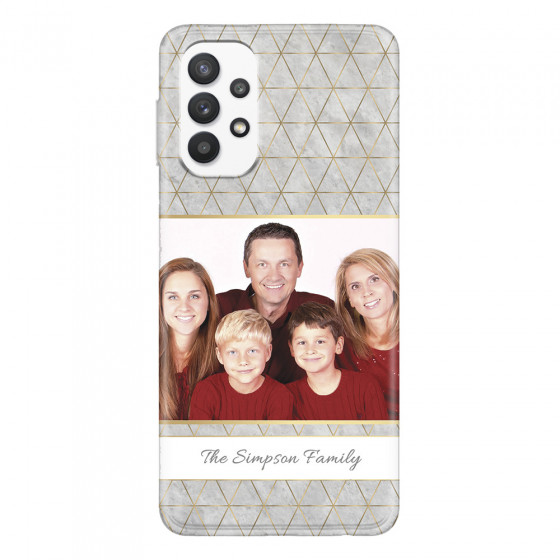 SAMSUNG - Galaxy A32 - Soft Clear Case - Happy Family