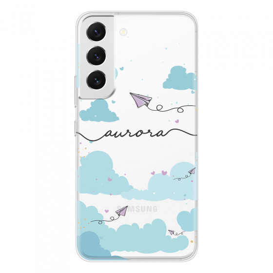SAMSUNG - Galaxy S22 Plus - Soft Clear Case - Up in the Clouds